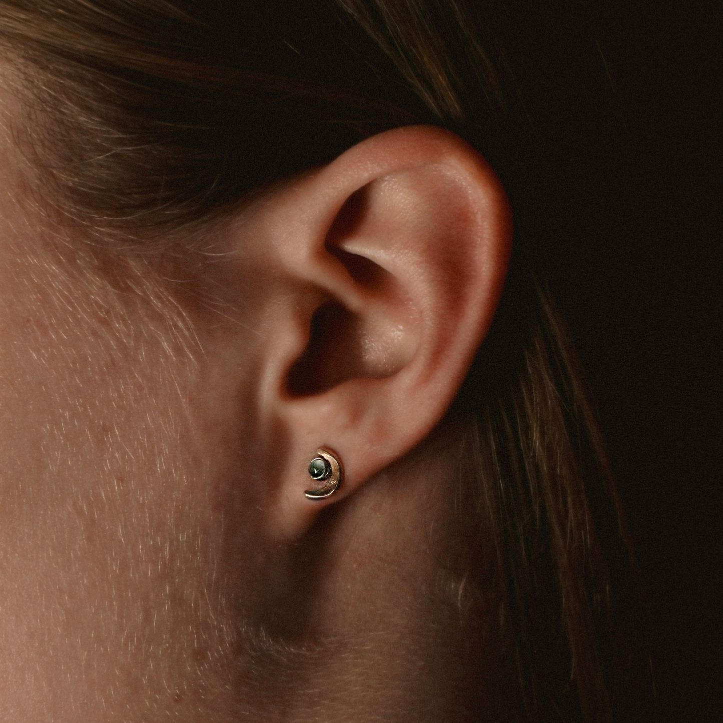 Crescent Studs