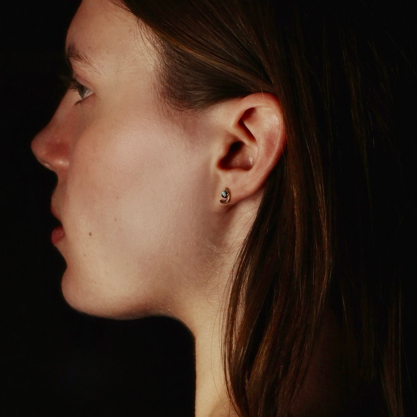 Crescent Studs