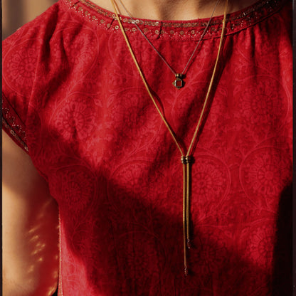 Philosopher's Bolo Necklace