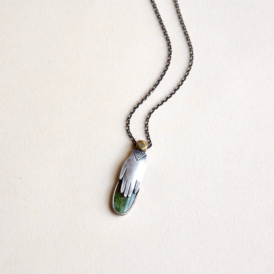 Hand Milagro Necklace