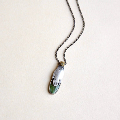Hand Milagro Necklace