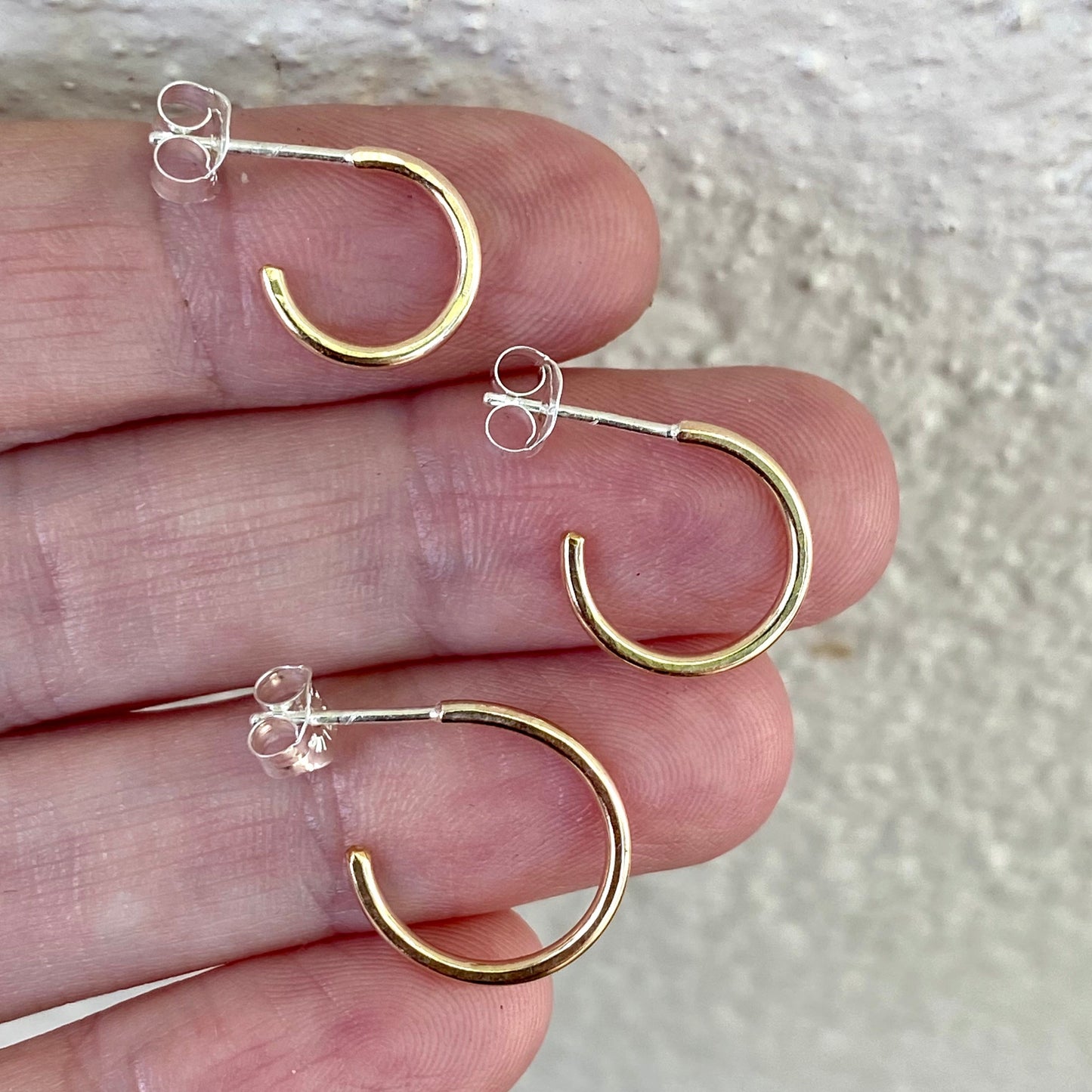 Gold-Fill Hoops