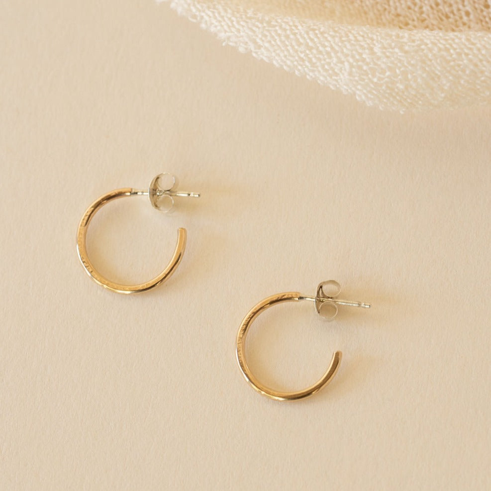 Gold-Fill Hoops